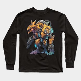 mecha monster Long Sleeve T-Shirt